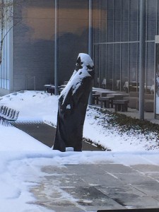 Balzac in the snow
